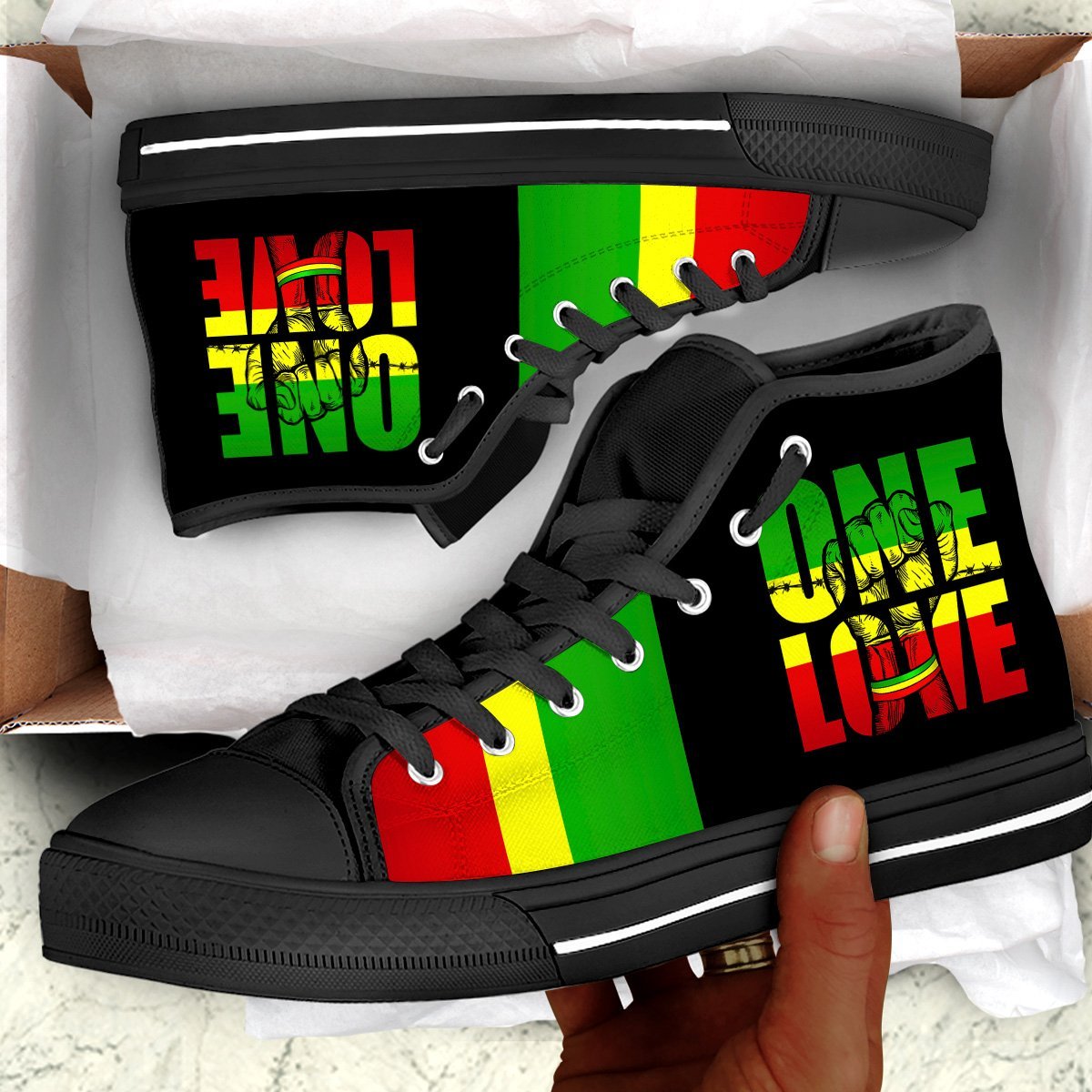 Reggae Onelove Canvas Shoes