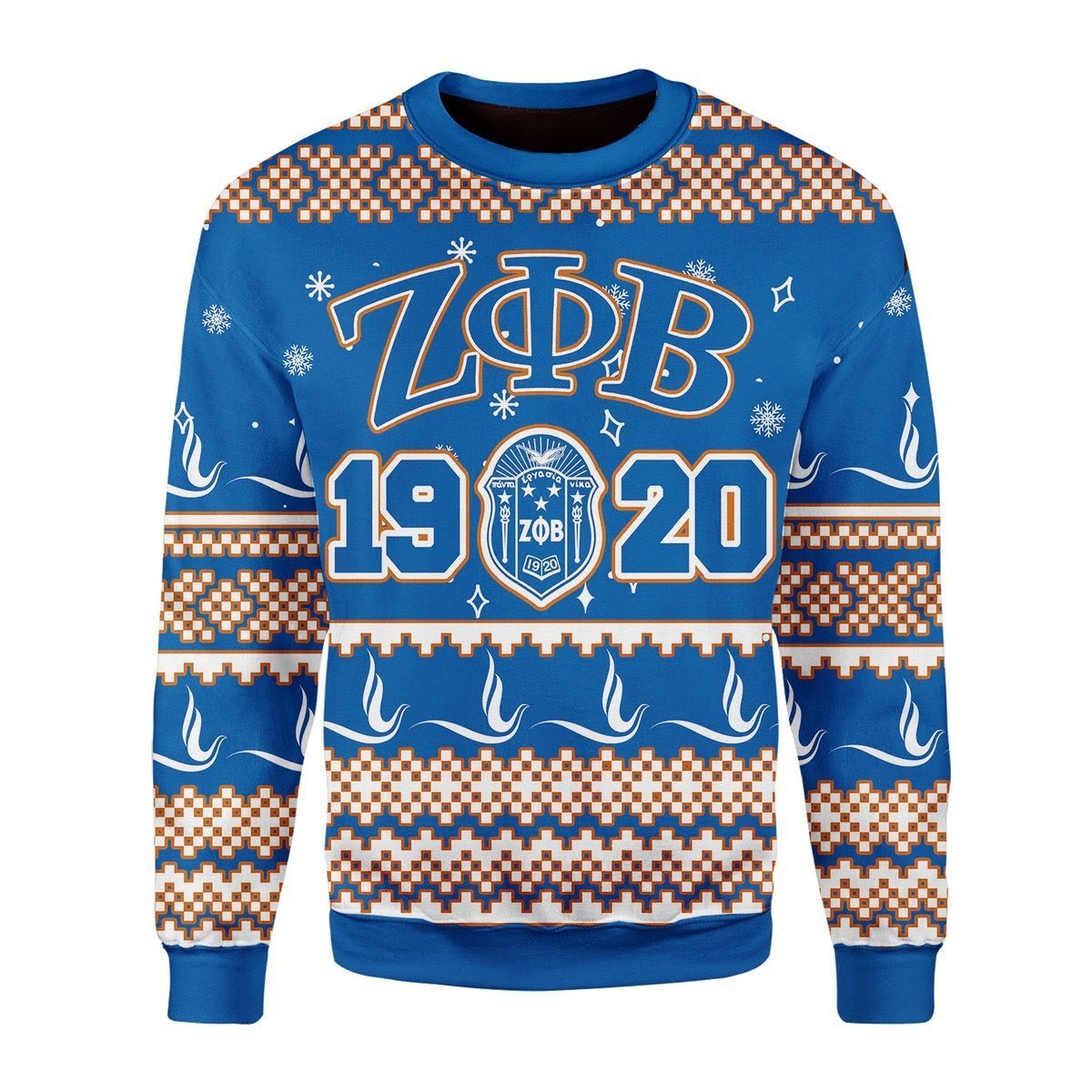 Zeta Phi Beta Ugly Christmas Sweater | Unisex | Adult | Us3658