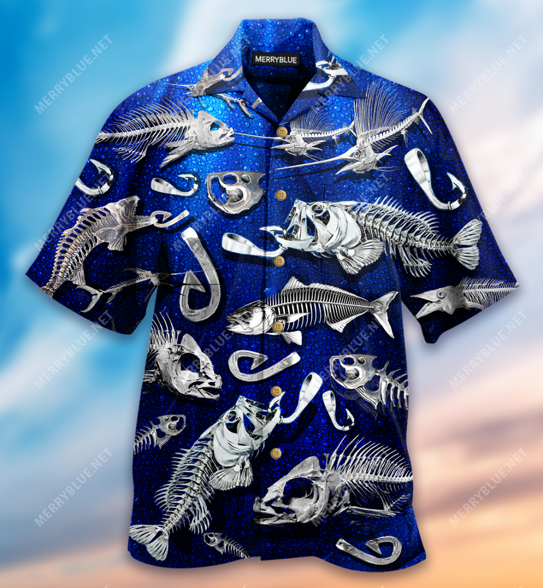 Fish Fear Me Unisex Hawaii Shirt Ha72258