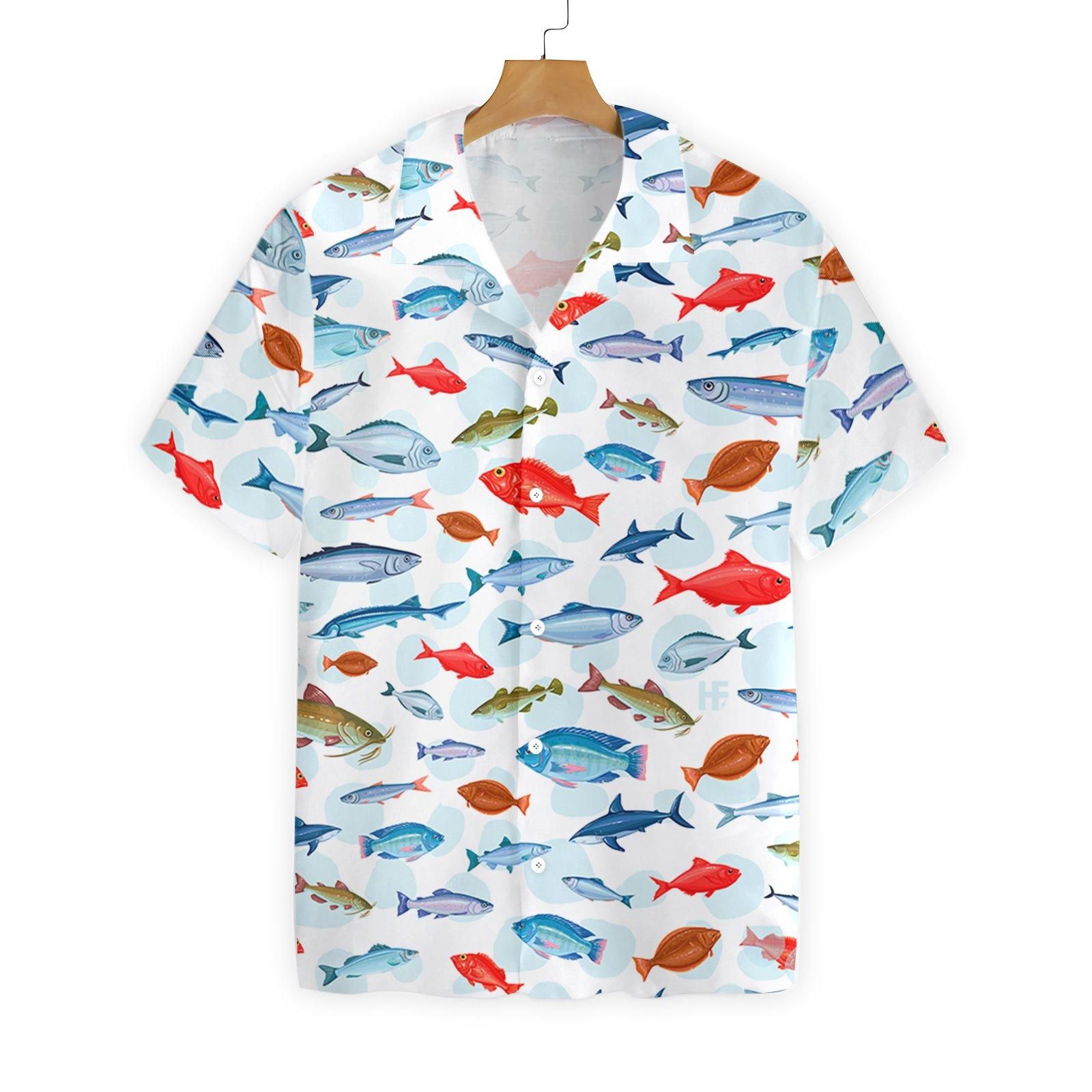 Fish Pattern 2610 Hawaii Shirt Ha63668