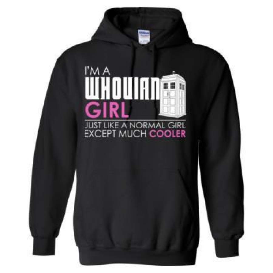 AGR I’M A Whovian Girl Just Like Normal Girl Except Much Cooler – Heavy Blend™ Hooded Sweatshirt