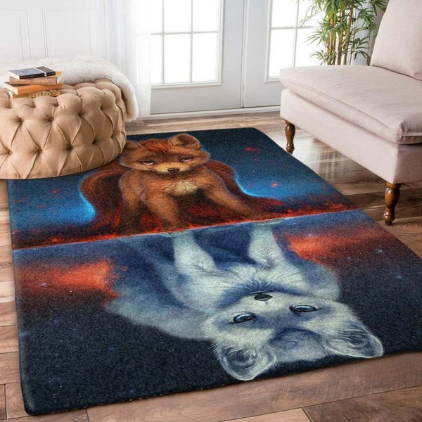 Wolf 18 Area Rug Living Room Rug Home Decor Floor Decor VH3