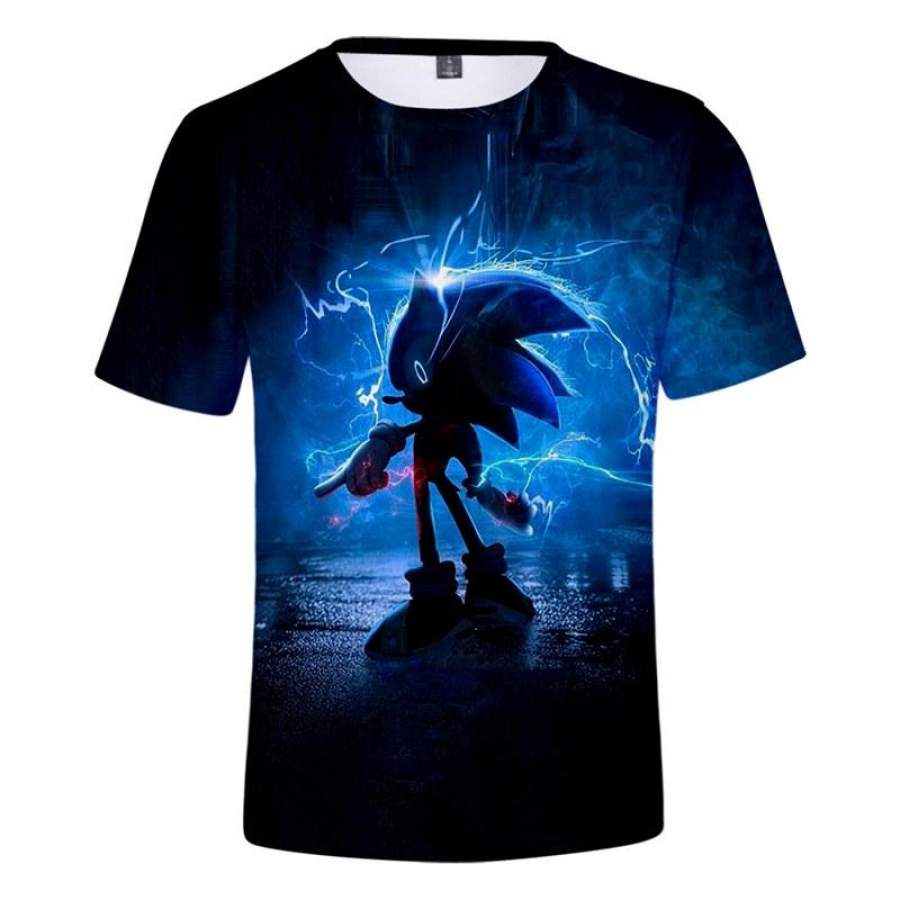 Sonic The Hedgehog Print Unisex Funny T-shirts 2020