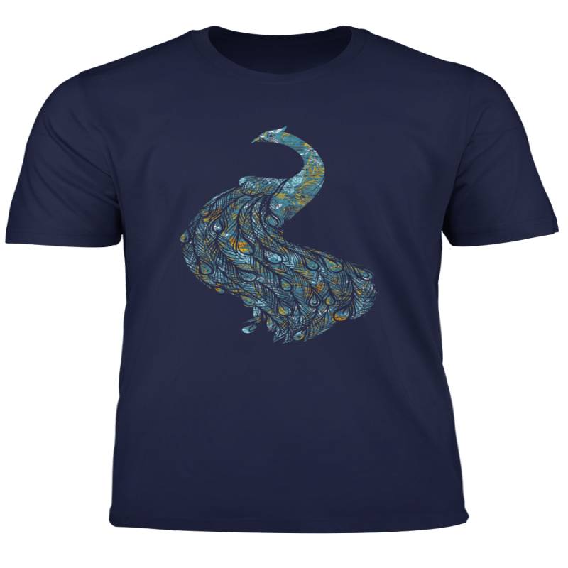 Animal Lover Gift Idea Zoo Keeper Proud Peacock T Shirt