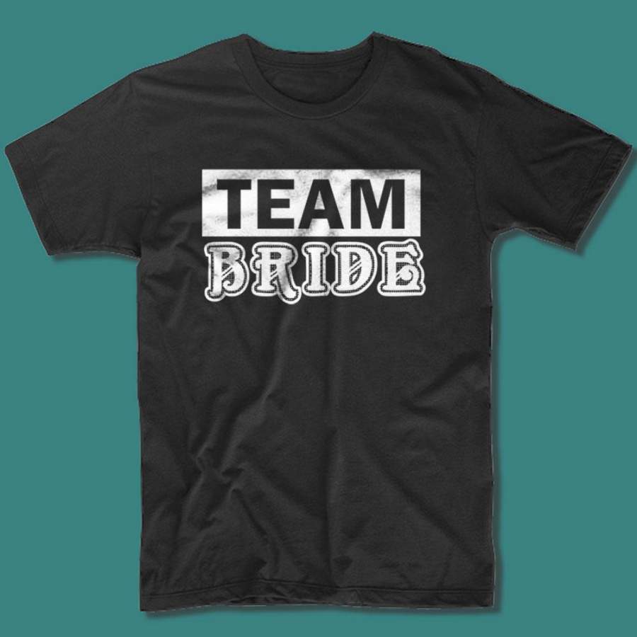 Team Bride Vintage Men’S T Shirt