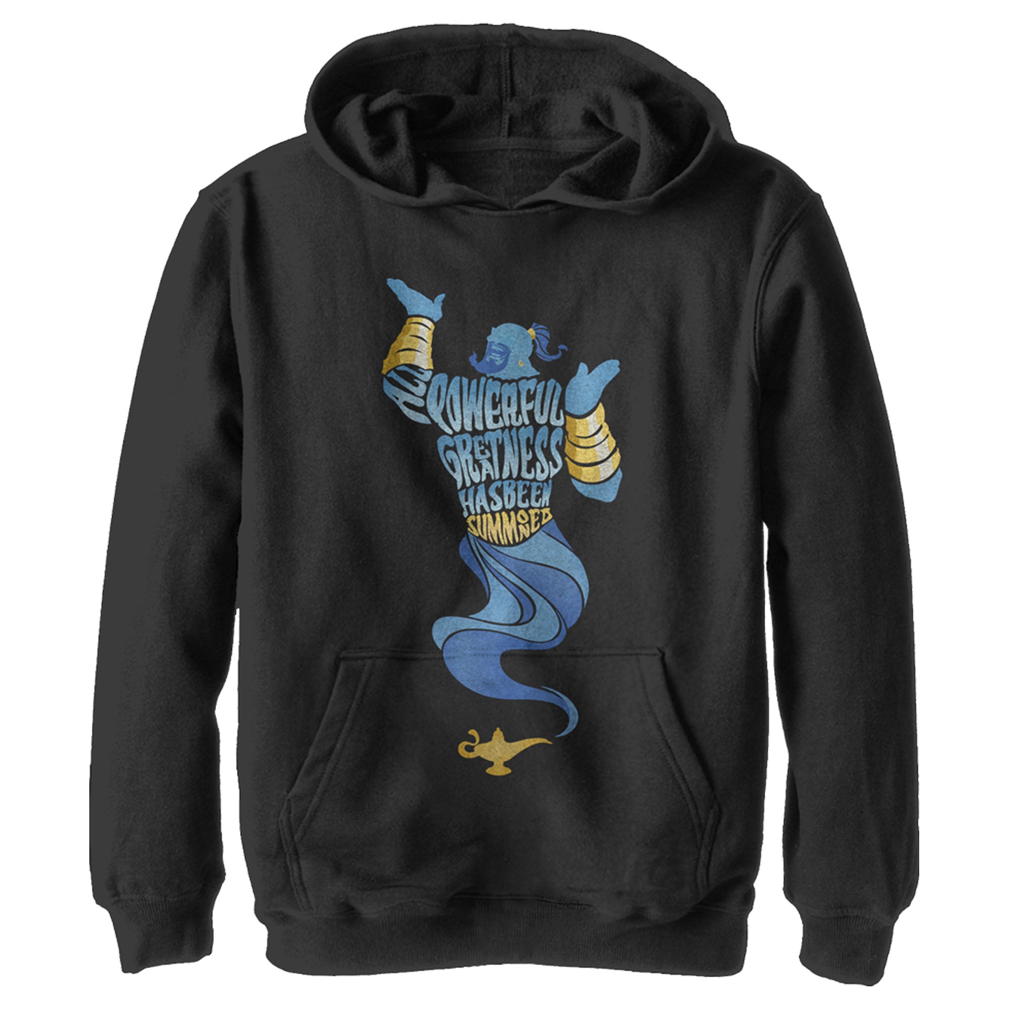 Boy’S Aladdin Aladdin Genie Quote Shape Pull Over Hoodie