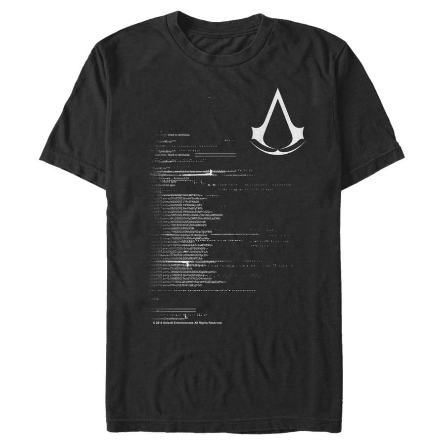 Assassin’s Creed Men’s Code Sequence Secrets  T Shirt