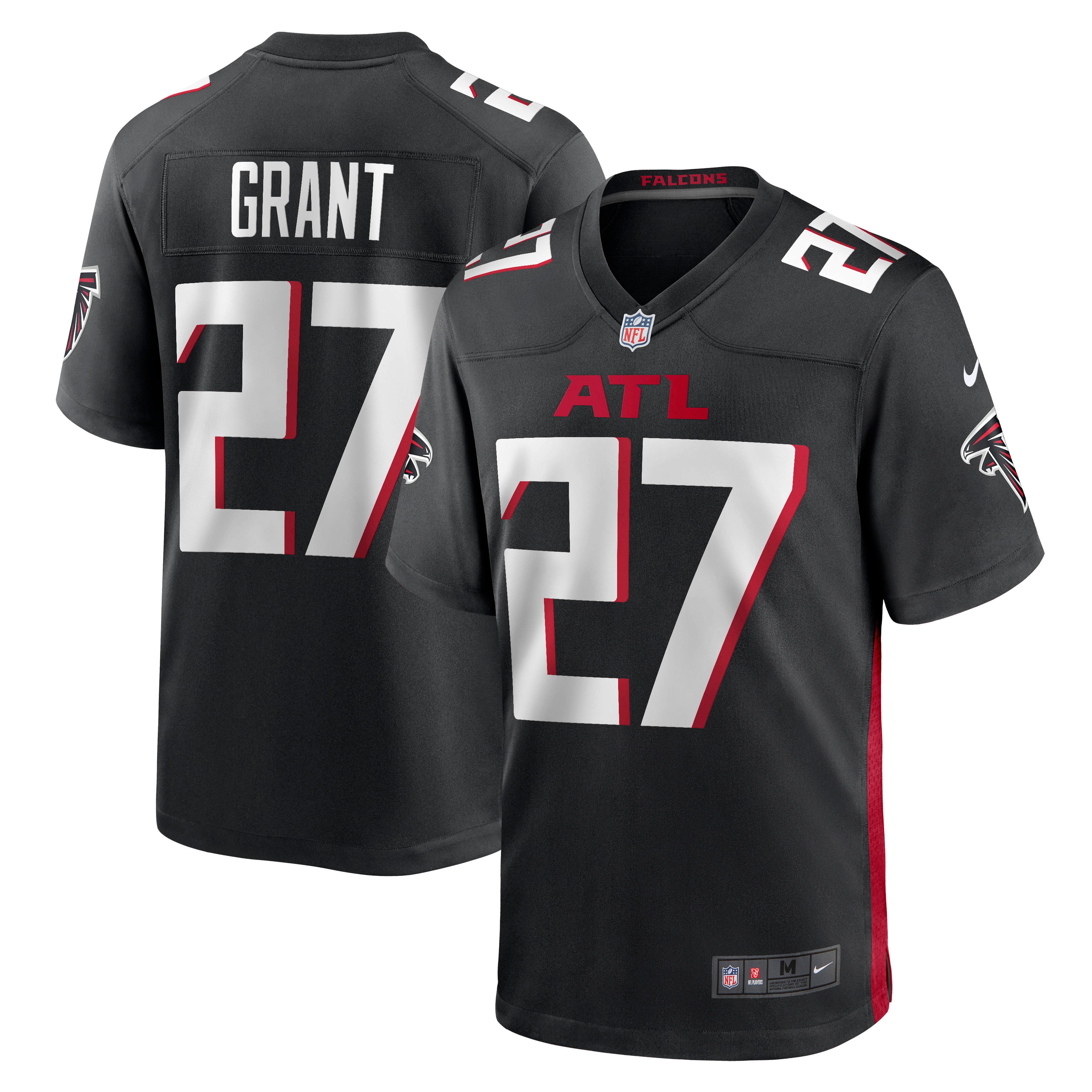 Richie Grant Atlanta Falcons Game Jersey – Black