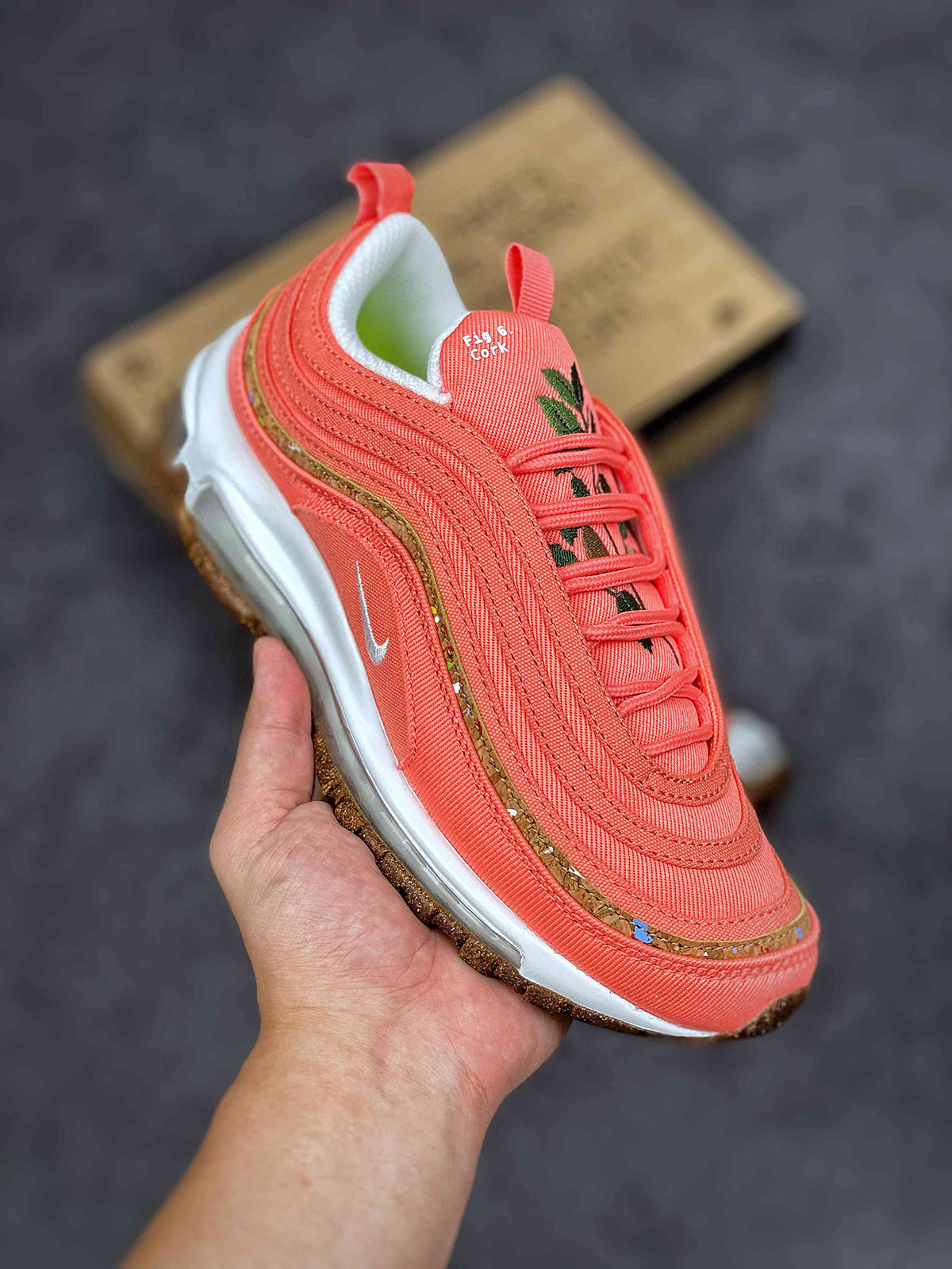 Nike Air Max 97 Cork Coral DC4012-800 5339650