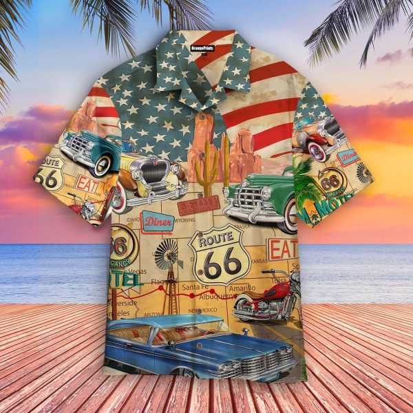 Us Route 66 Hawaii Shirt For Men Women Ha17283