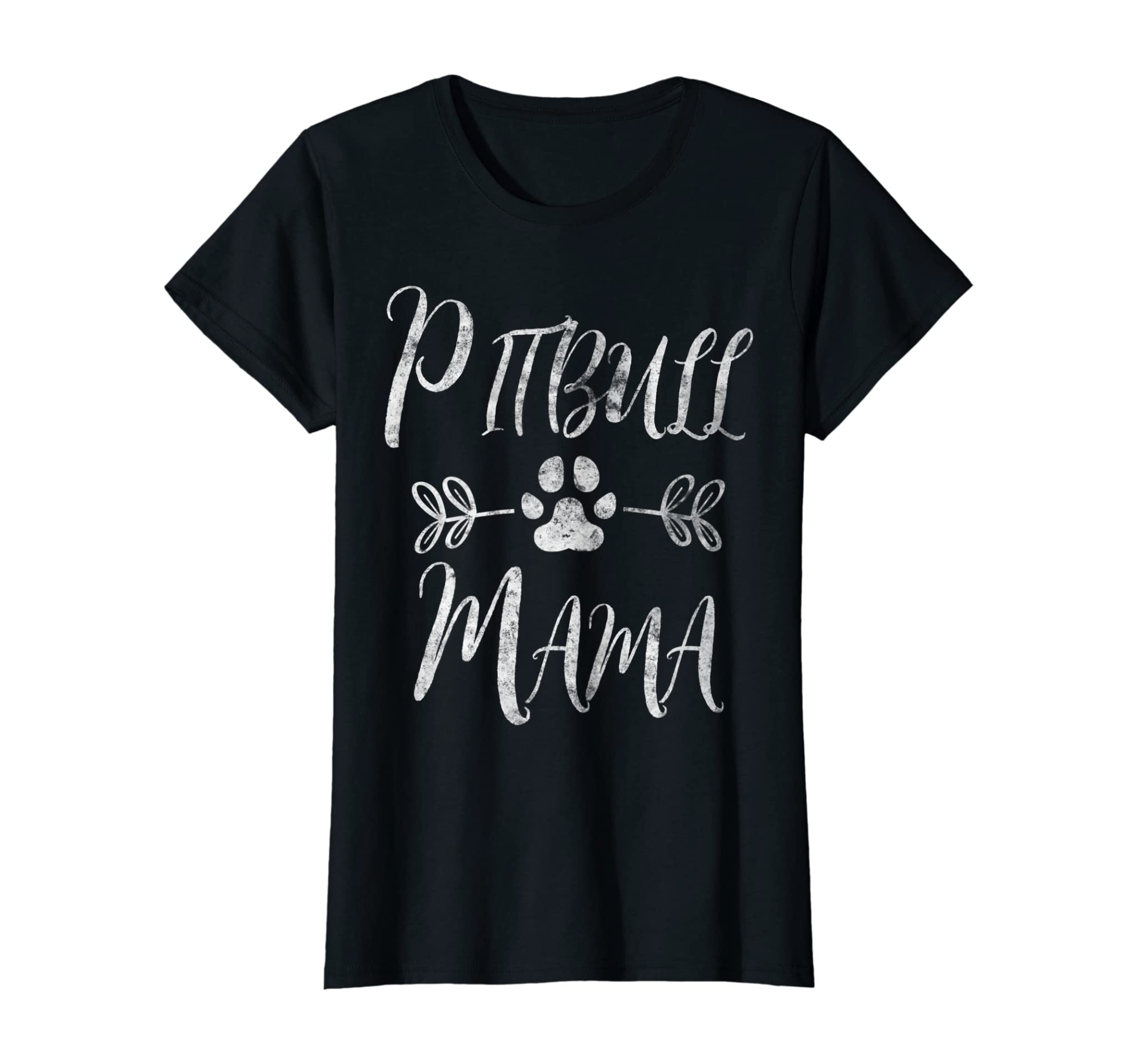 Womens Pitbull Mama Shirt Pitbull Lover Gift Pitbull Funny Dog Mom