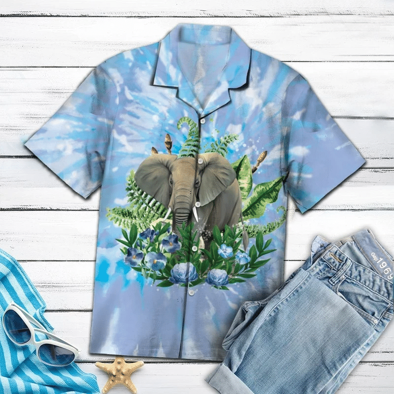 Elephant Hawaii Shirt Unisex Adult Ha63903