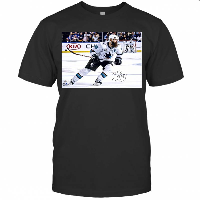 Brent Burns San Jose Sharks Autographed T-Shirt