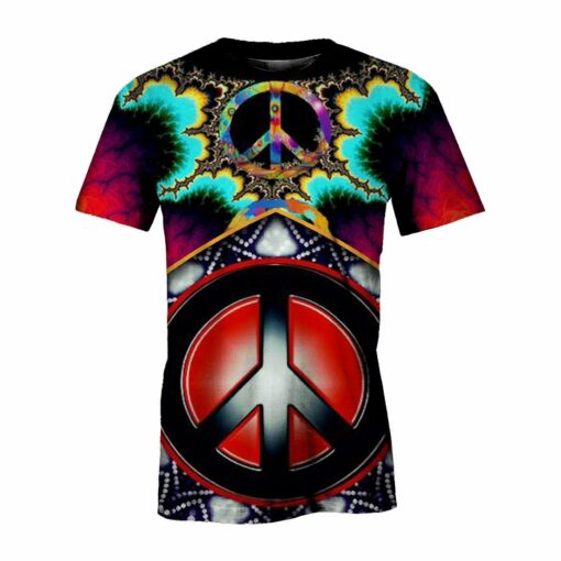 Hippie Beat 3D All Over Printed Shirts For Men And Women, Gift For Hippie Lover, Hippie Soul