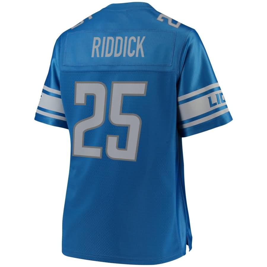 Theo Riddick Detroit Lions NFL Pro Line Womens Team Color Player Jersey – Blue