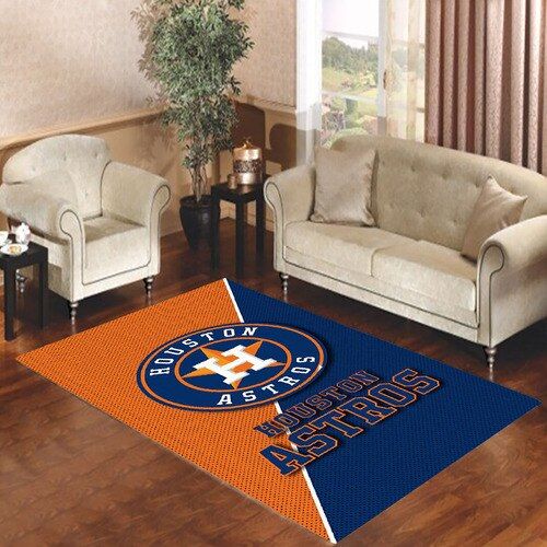 Houston Astros Living Room Carpet Rugs