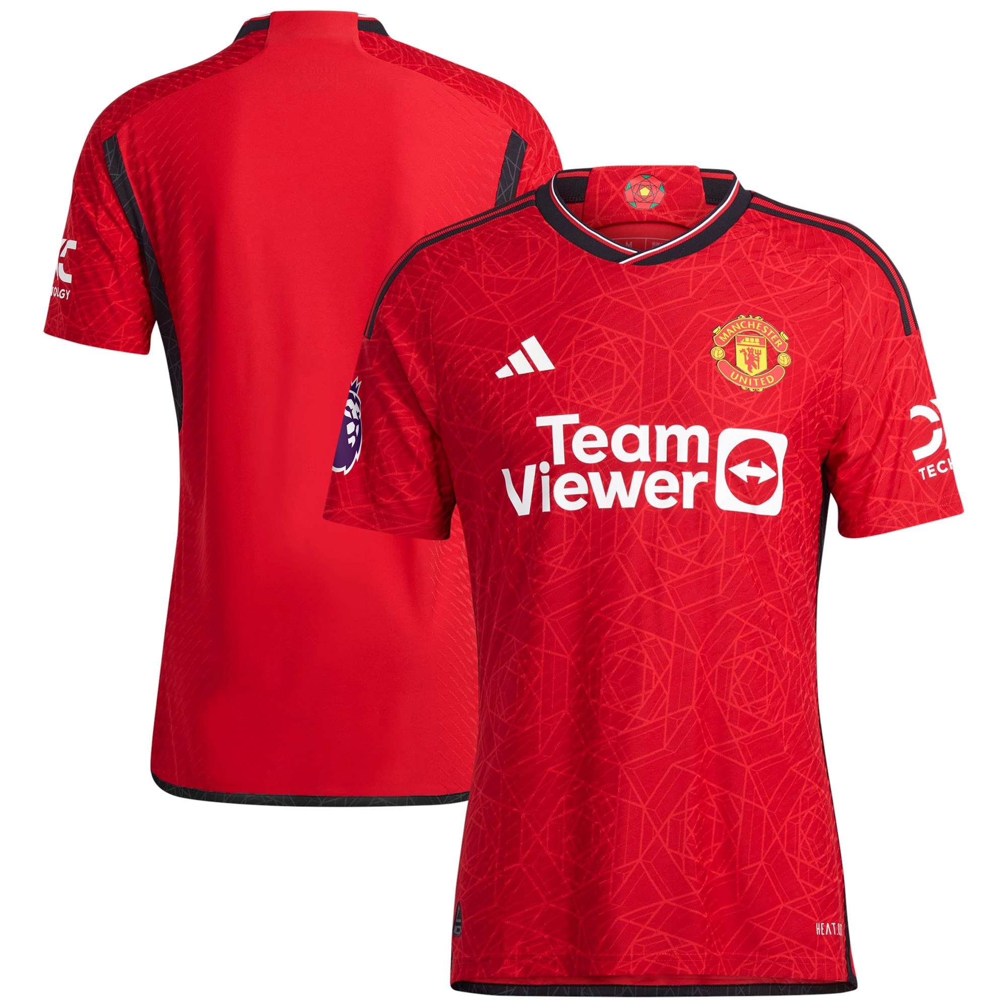 Manchester United 2023/24 Home Authentic Jersey – Red