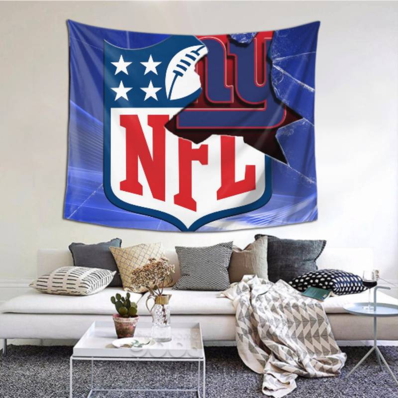 Durable New York Giants Tapestry -155005 For Beach Shawl Scarf Blanket