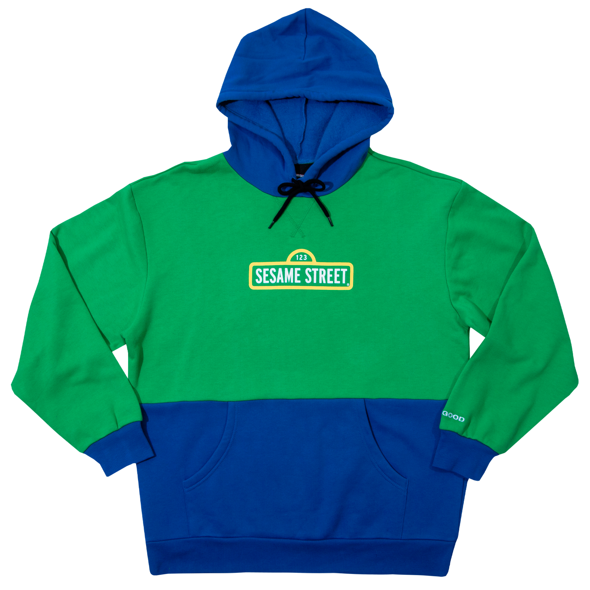 Colorblock Logo Hoodie