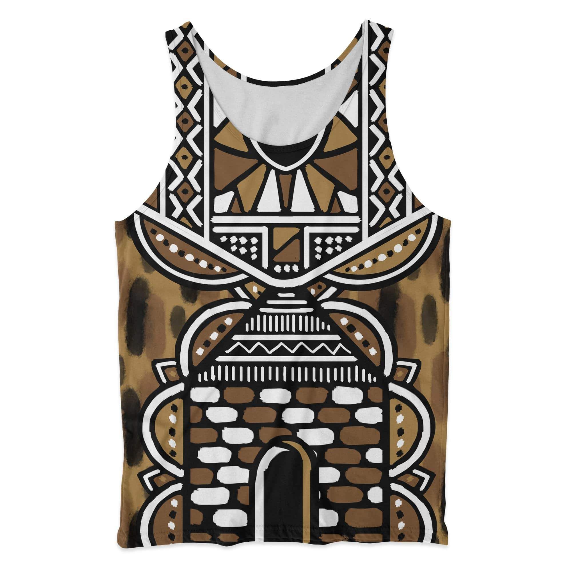 Forbescloth Tank Top – Mudcloth Dashiki J7