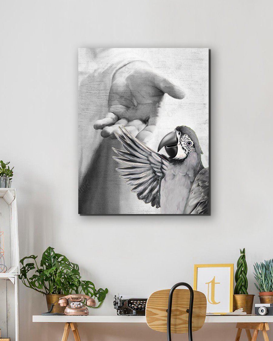 Amazing Gift For Dog Lovers Canvas Gift for Friend Birthday Gift Warm Home Decor Wall Art Visual Art