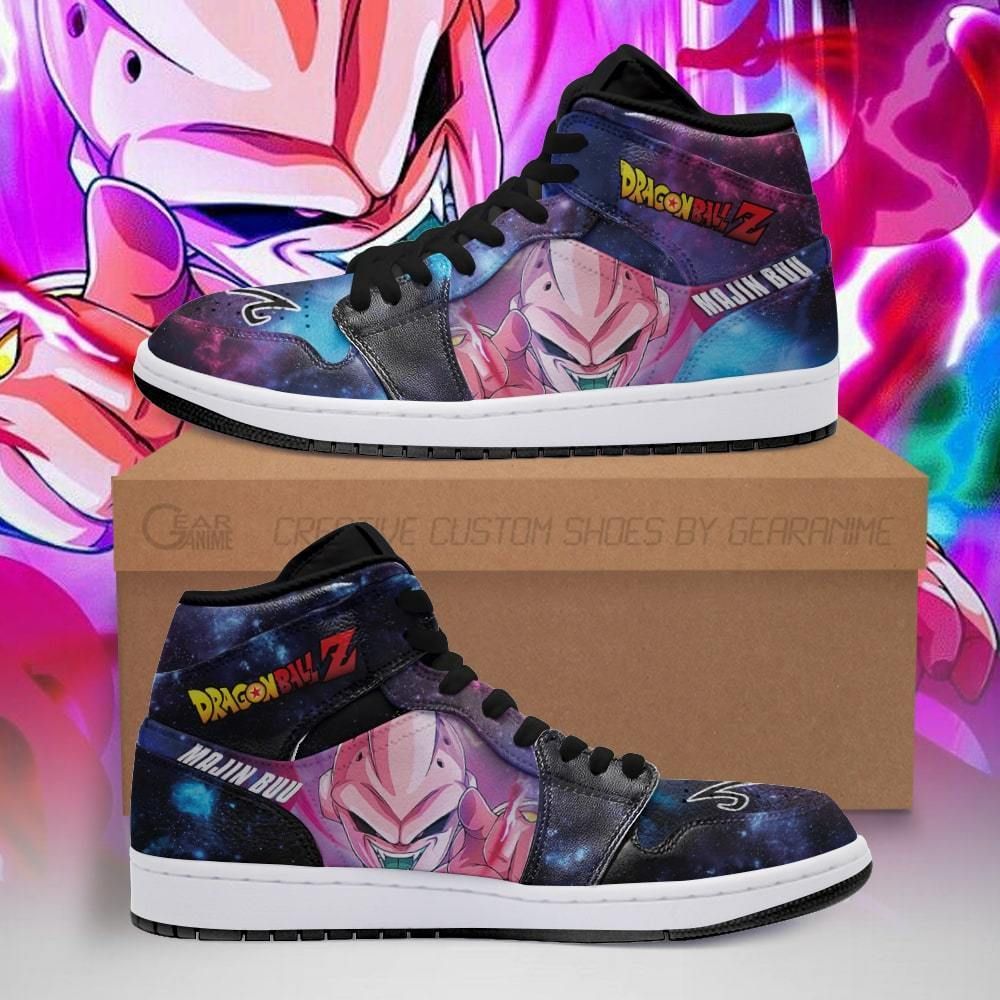 Majin Buu Galaxy Dragon Ball Z Anime Fan Pt04 Air Jordan Shoes Sport Sneakers