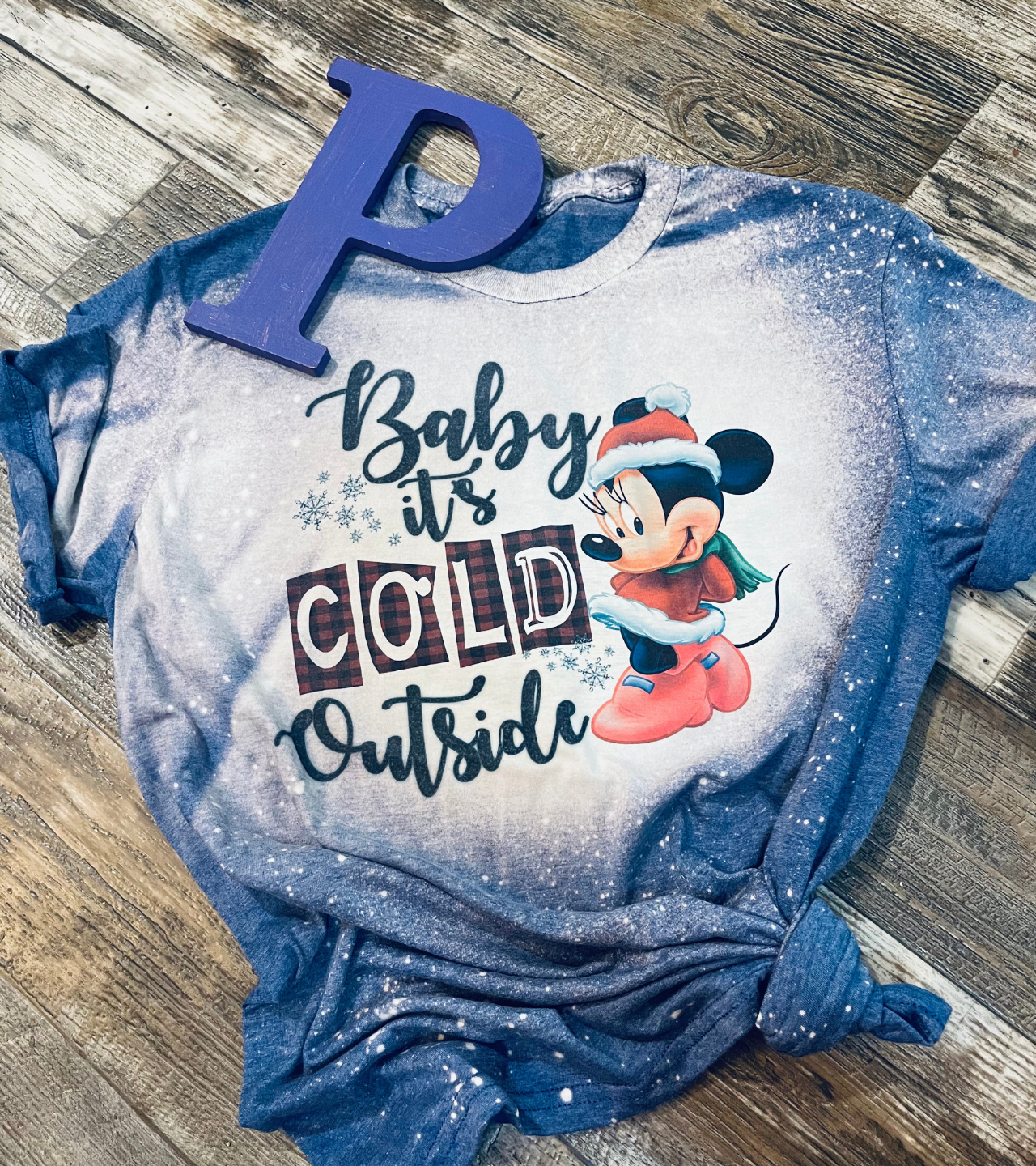 Baby It’S Cold Outside Minnie Mouse Shirt