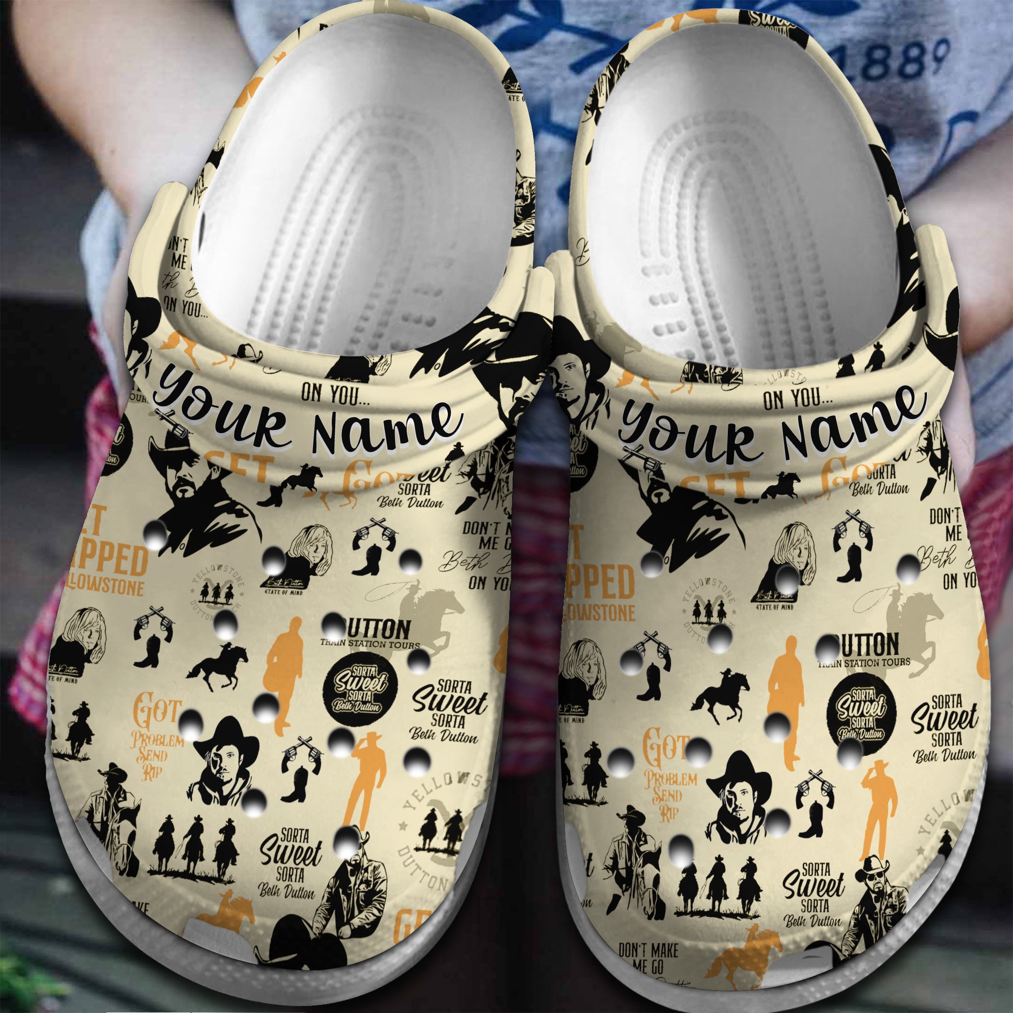 Yellowstone Tv Series Crocss Clogs For Men Women And Kid Lo21Btot