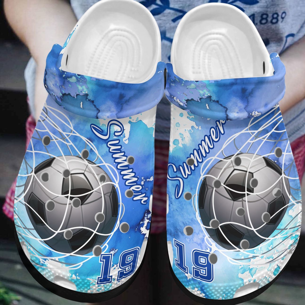 Soccer Personalized Clog, Custom Name, Text, Color, Number Fashion Style For Women, Men, Kid, Print 3D More Than A Team