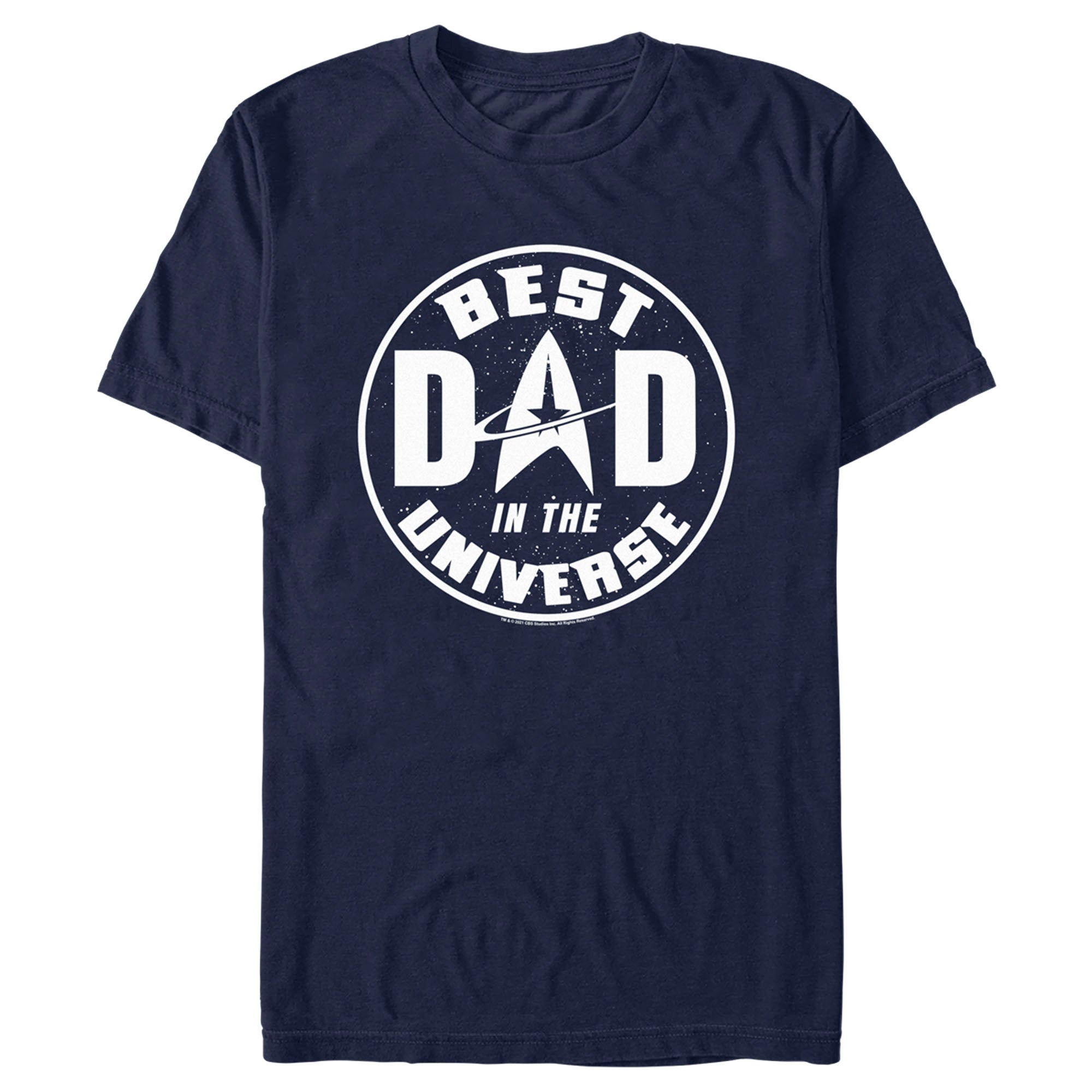 Star Trek Men’S Father’S Day Best Dad Logo  T-Shirt