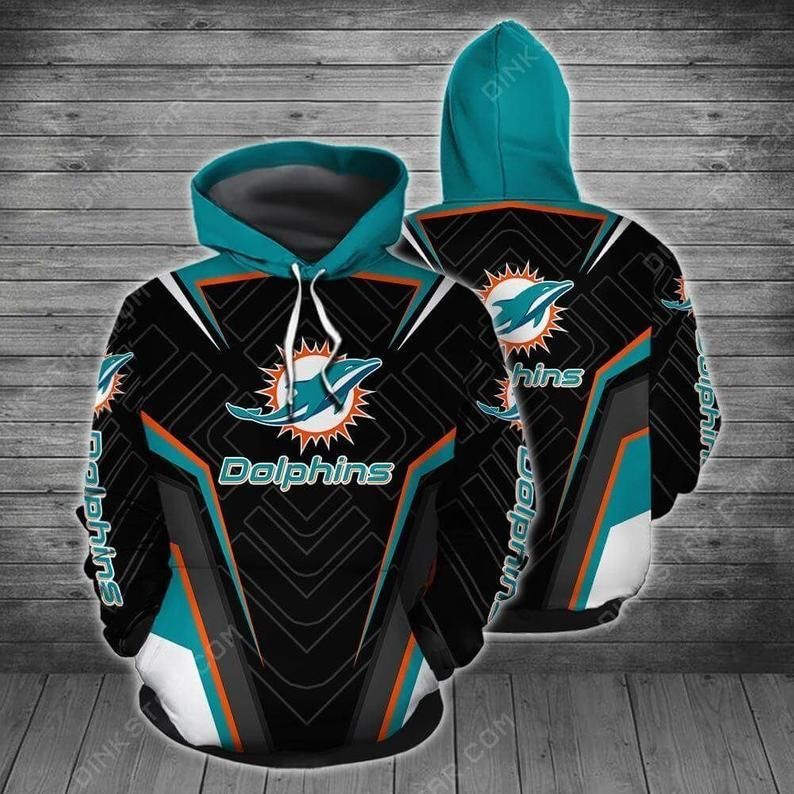 Miami Dolphins 48 Gift For Fan 3D T Shirt Sweater Zip Hoodie Bomber Jacket