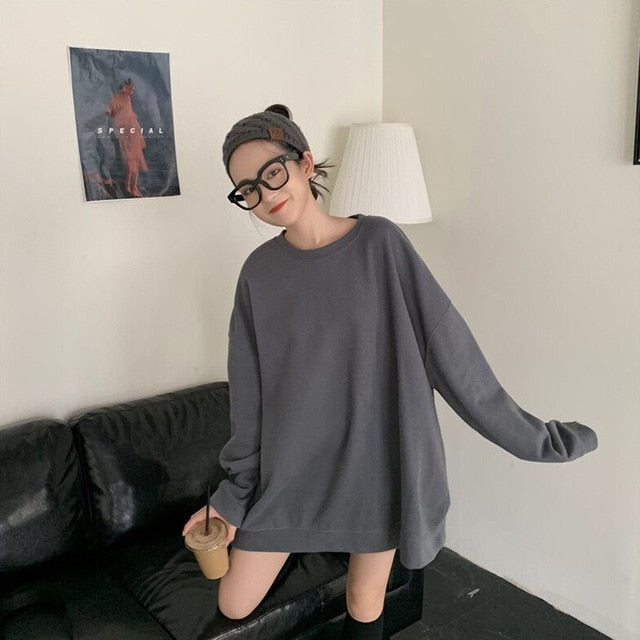 Couple Fall Clothing Cotton Sweatshirt