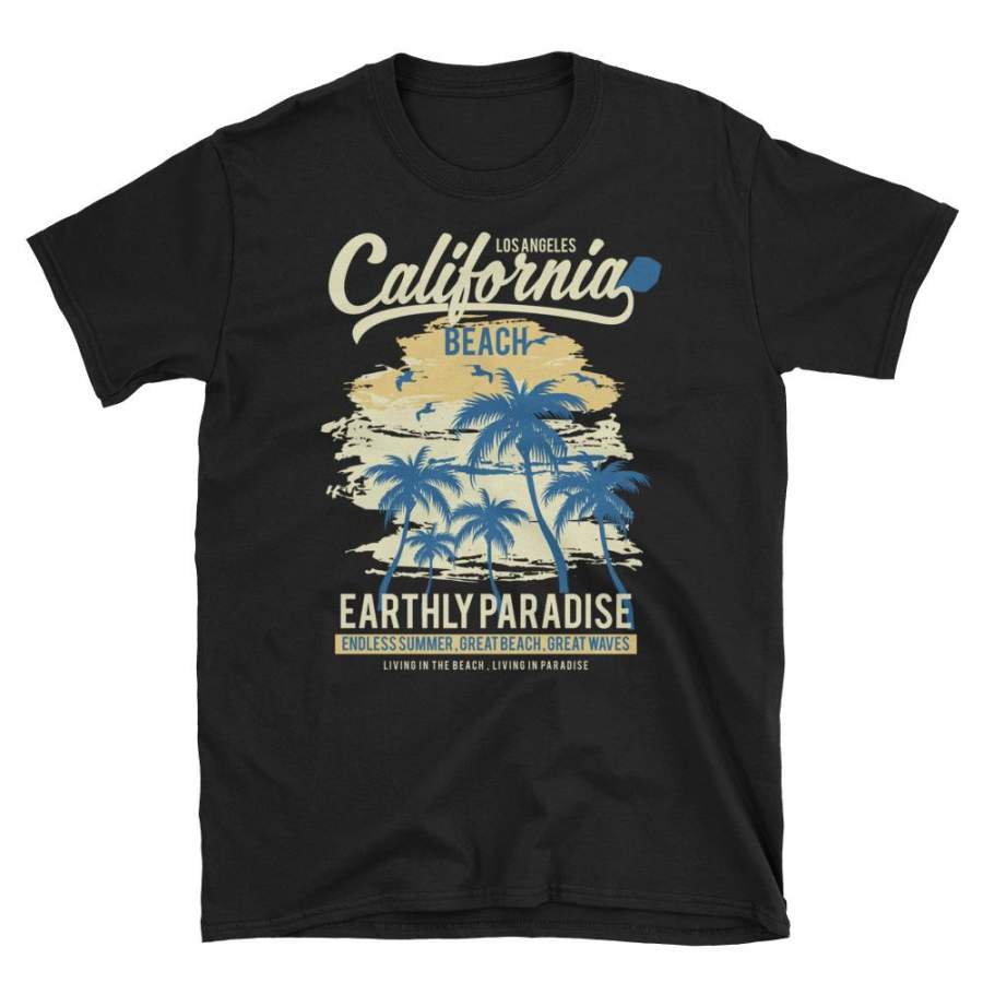 California Summer Vintage Poster T-Shirt