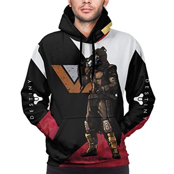 Destiny 2 Hoodies – Destiny 2 Forsaken Vanguard 3D Print Pullover Drawstring Hoodie