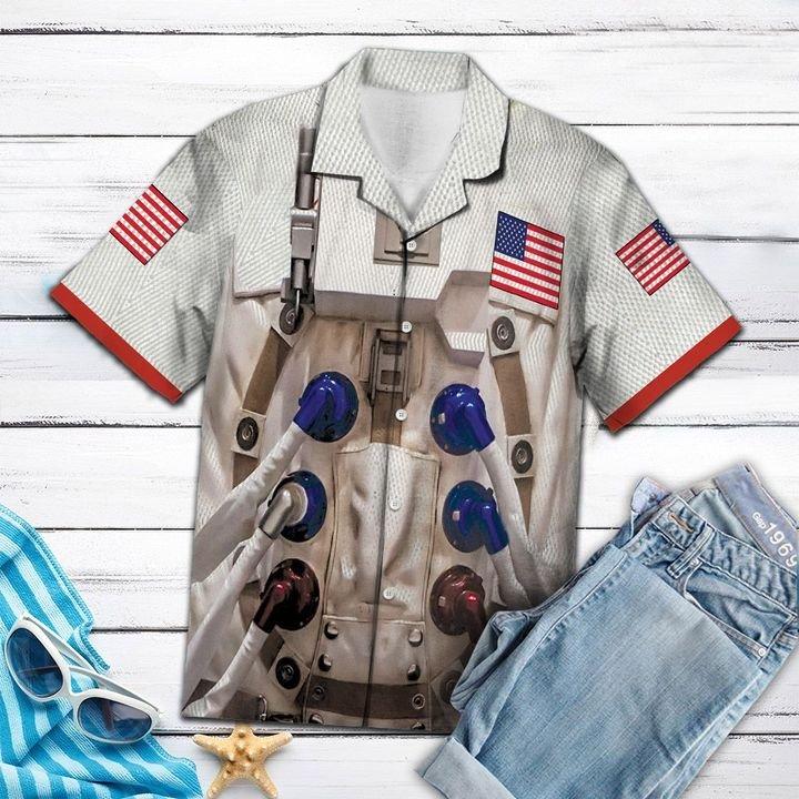 Astronaut Hawaiian Shirt Pre13565