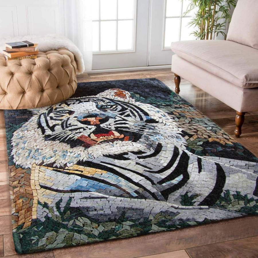 Tiger White Rug RCDD81F17318