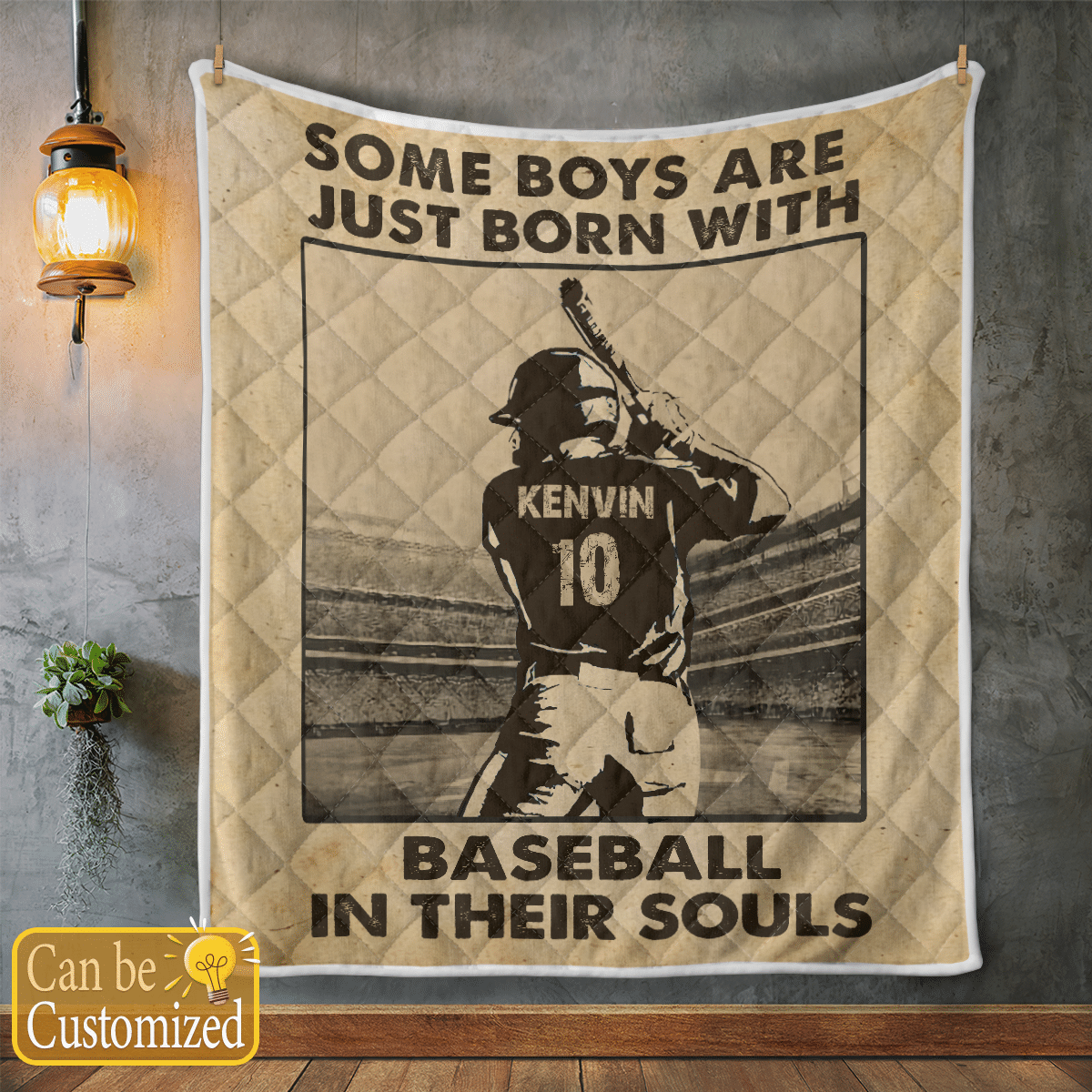 Baseball In Their Souls Quilt And Fleece Blanket – Bs02