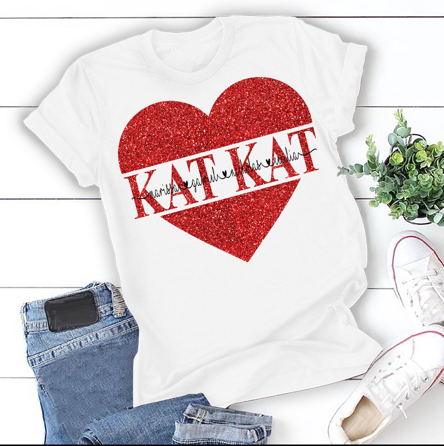 Lovely Kat Kat  Personalized T-Shirt