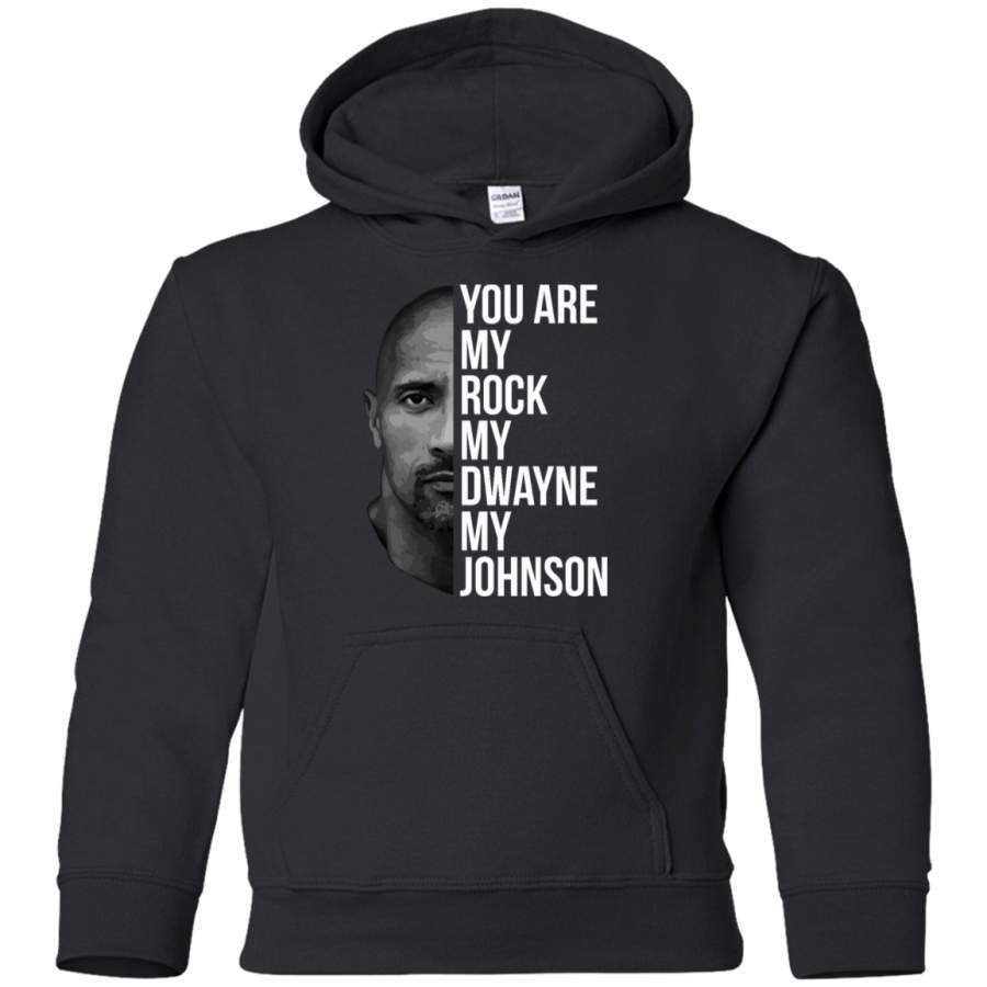 AGR You are my Rock, my Dwayne, my Johnson Youth Pullover Hoodie