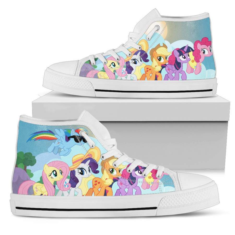 My Little Pony Shoes Womens High Top Sneakers