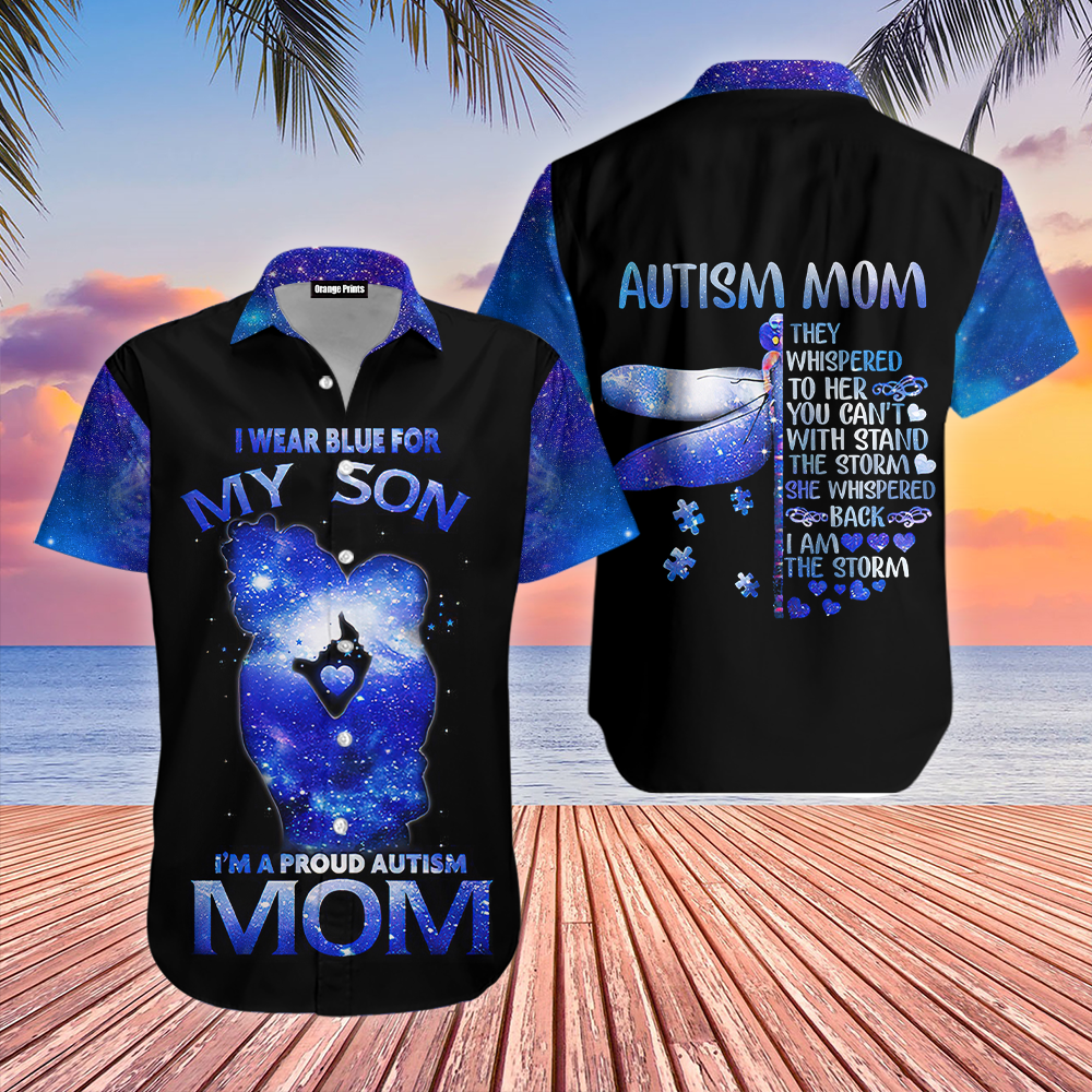 Gift For Mom Autism Aloha Hawaii Shirt Men Women Ha24926