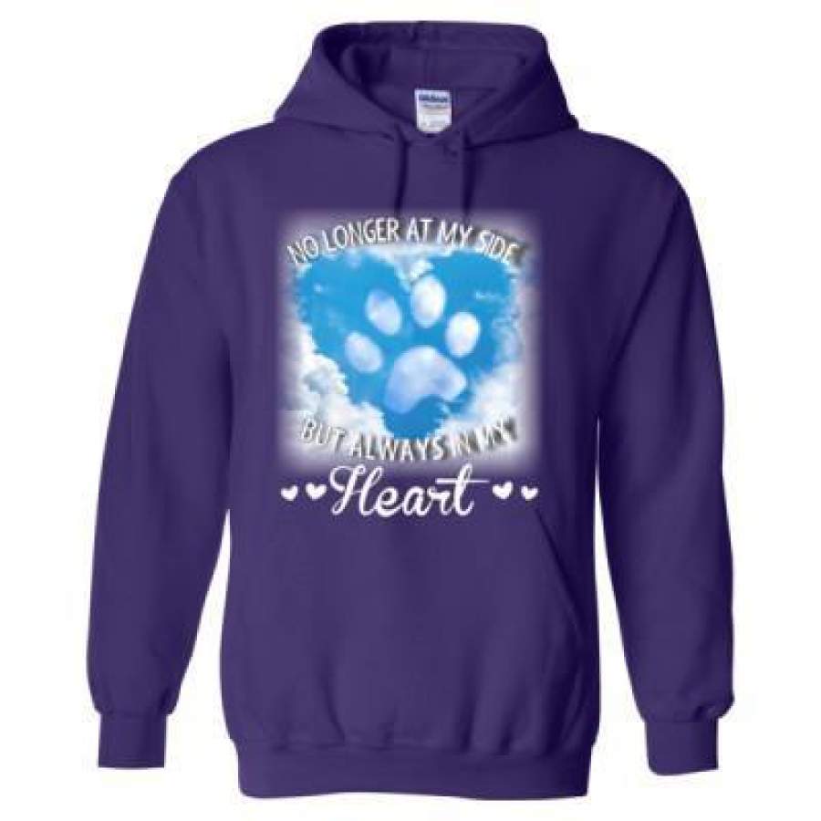 AGR Pet Cat Dog No Longer At My Side But Always In My Heart – Heavy Blend™ Hooded Sweatshirt