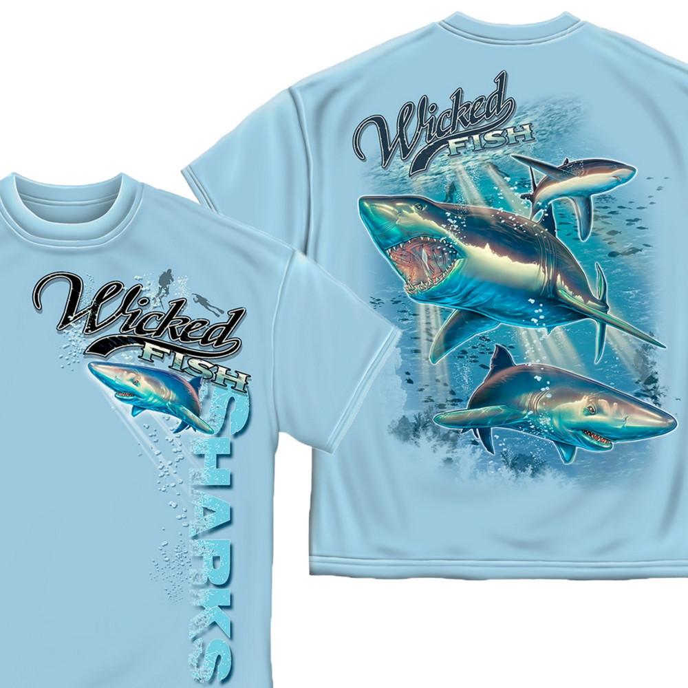 Wicked Fish Shark T-Shirt