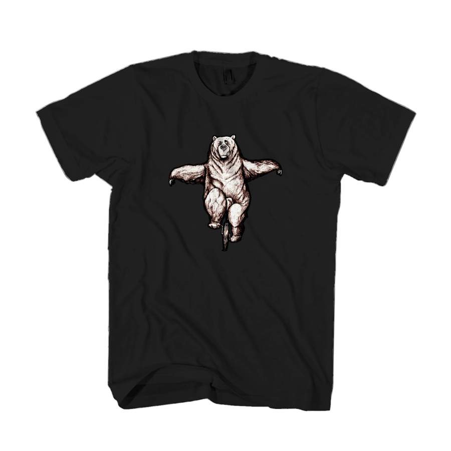 Polar Bear Illustration Animal Art Birthday Gift Man’s T-Shirt