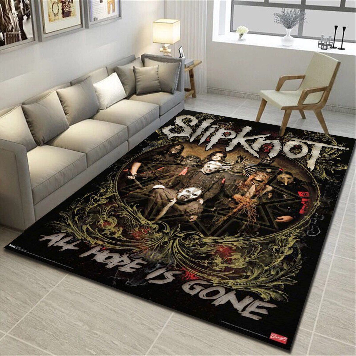 Slipknot Hope Is Gone Rugs, Living Room Carpet