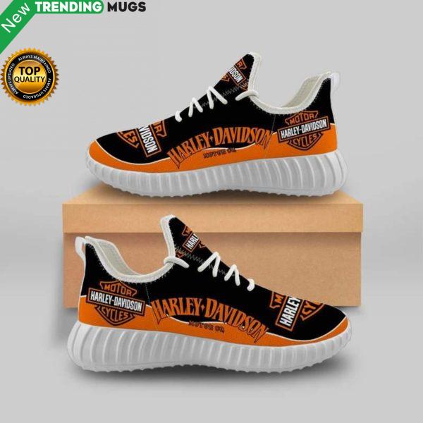 Harley Davidson Unisex Sneakers New Sneakers Motocycles Custom Shoes Harley Davidson Yeezy Boost