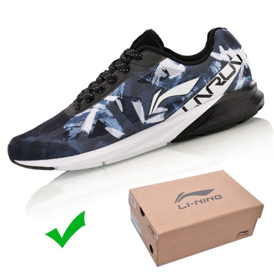 Li-Ning Colorful Men Running Shoes Cushion Wearable LiNing Breathable Sneakers Light Weight Sports Shoes ARHM039 XYP567