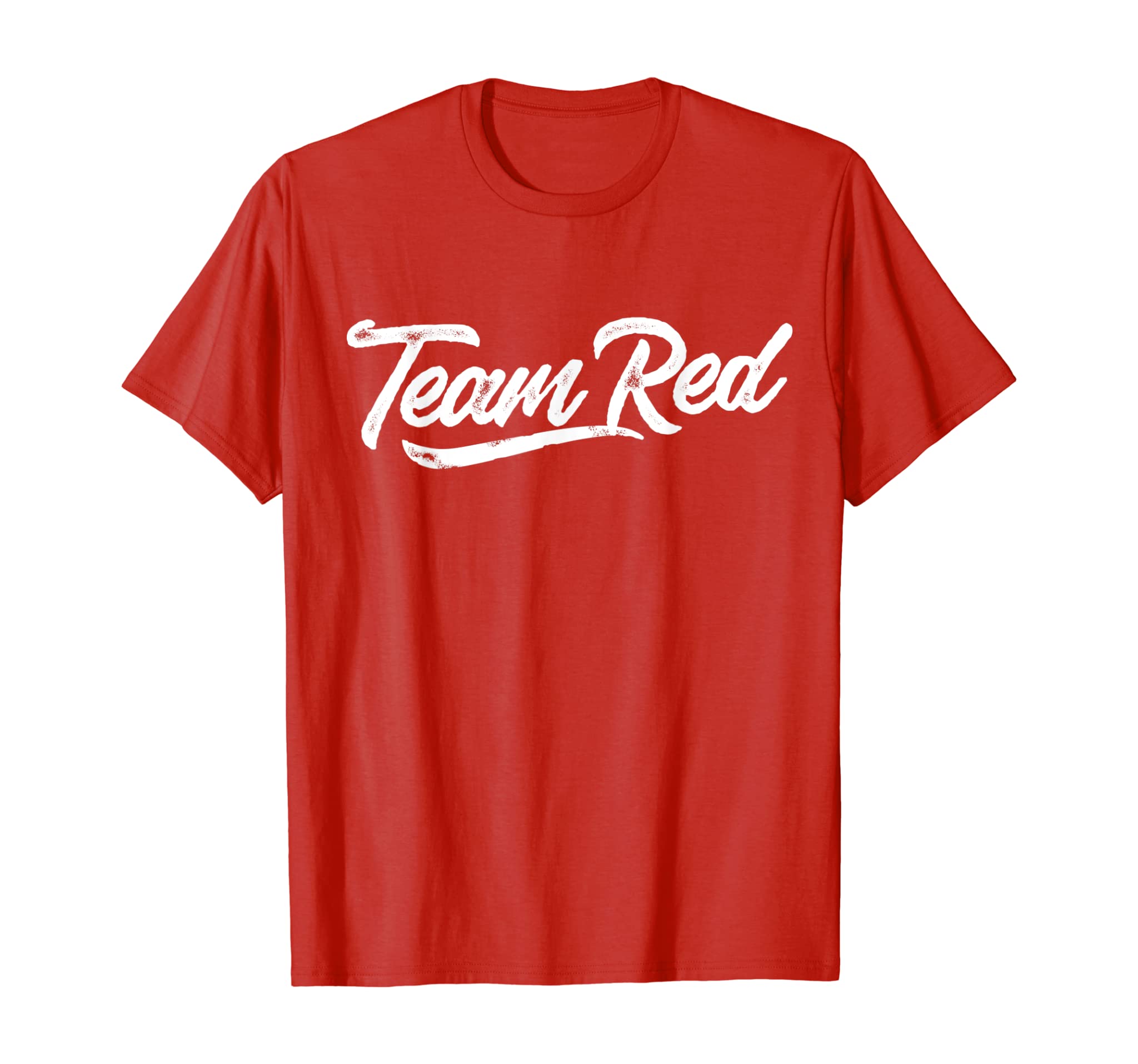 Team Red Shirt Sleepaway Camp Color War Summer Team Spirit T-Shirt