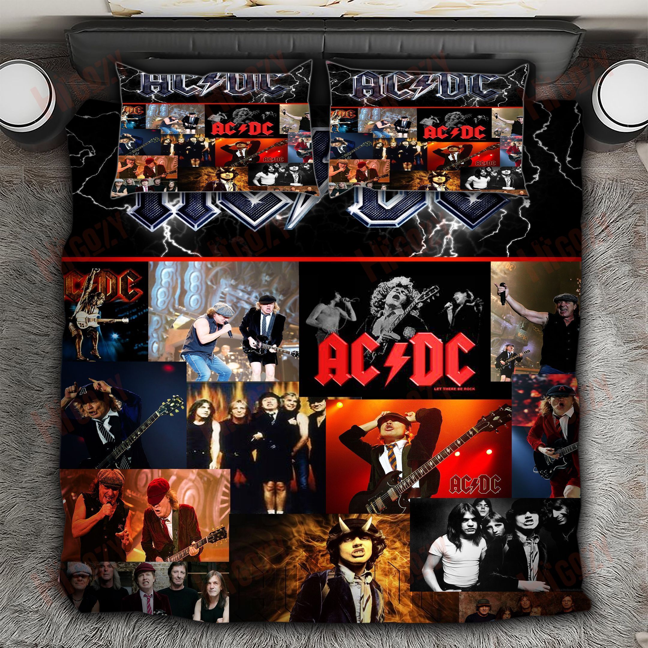 Ac/Dc Quilt Bedding Set – V530