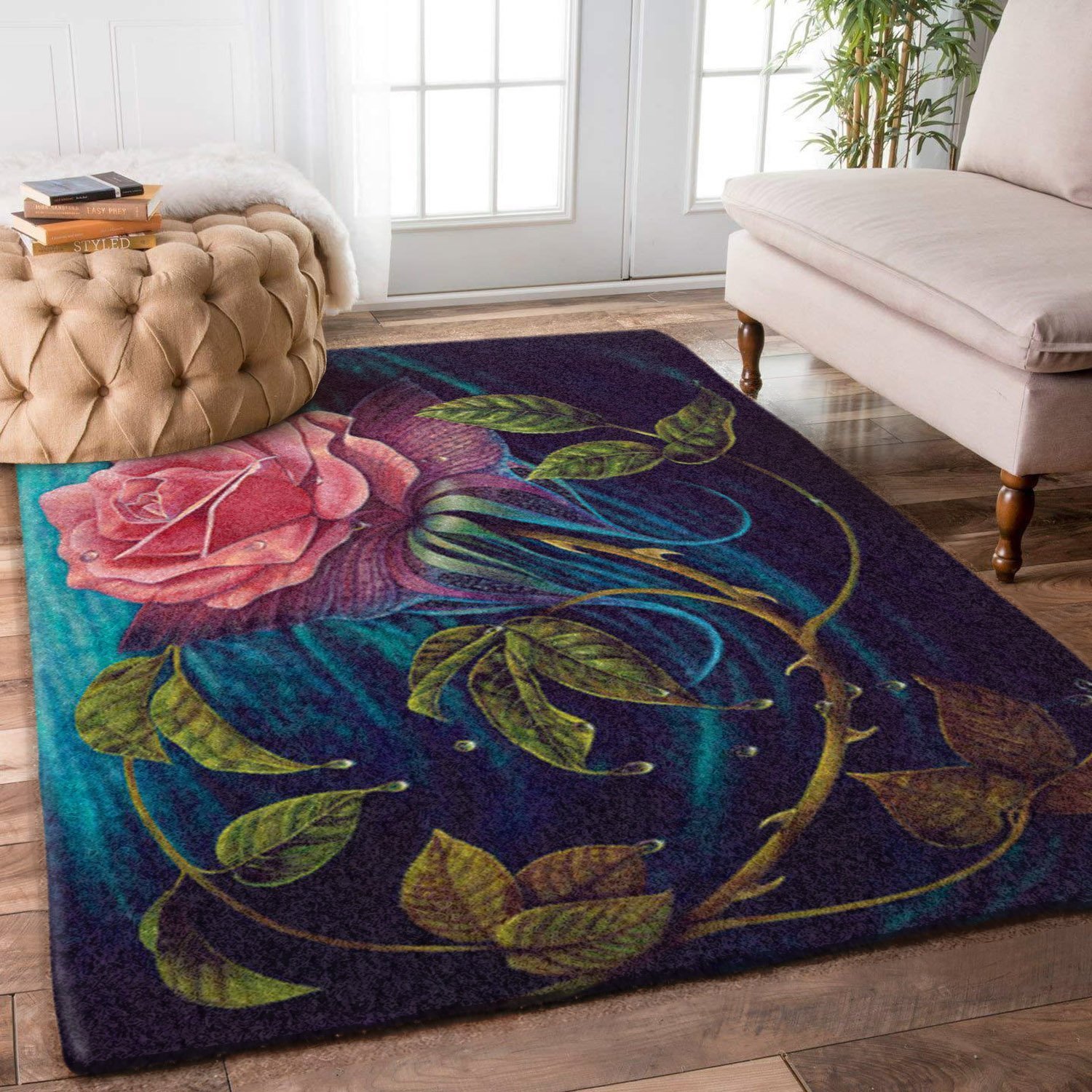 Butterfly Rose Rug RCDD81F20092